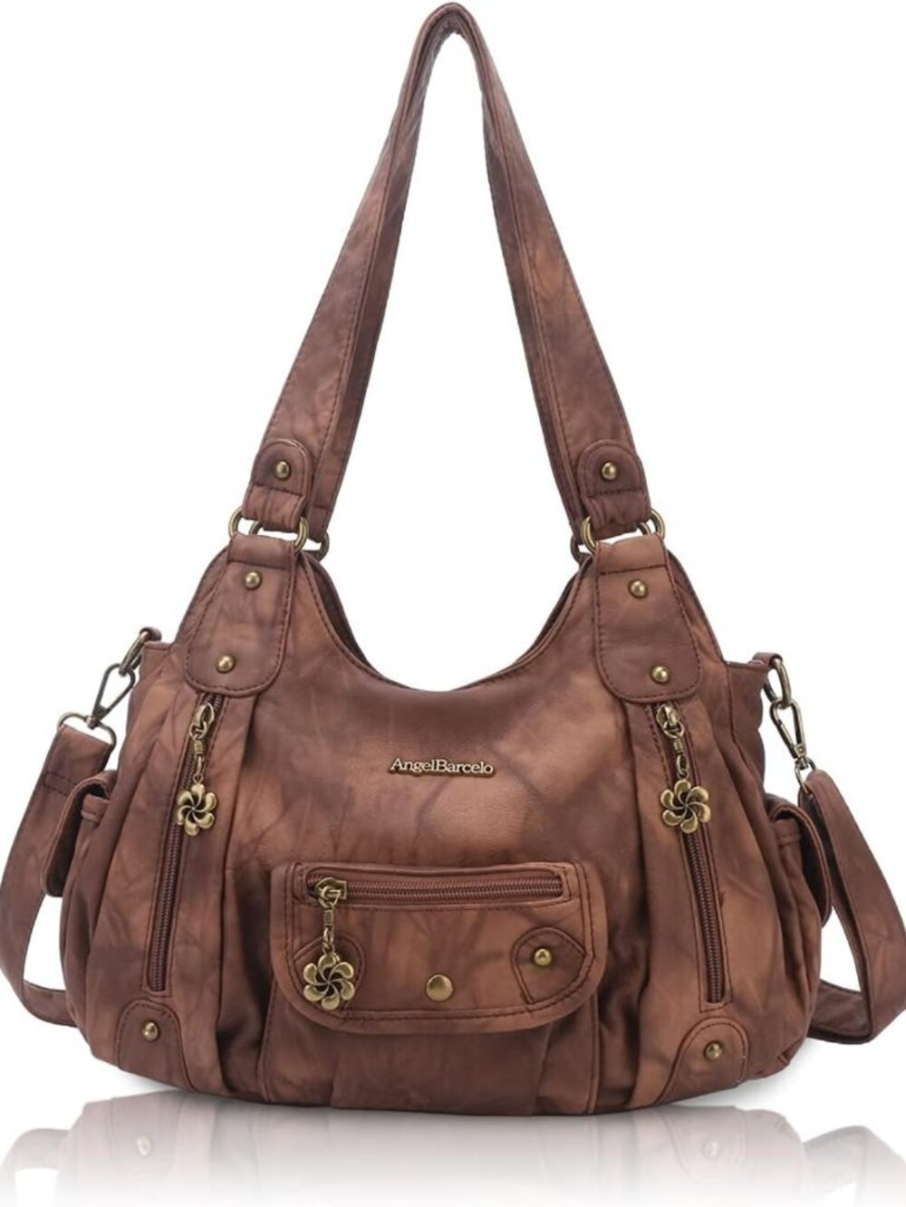 Soft PU Leather Shoulder Bag | Women's Crossbody Purse & Handbag - Stylish